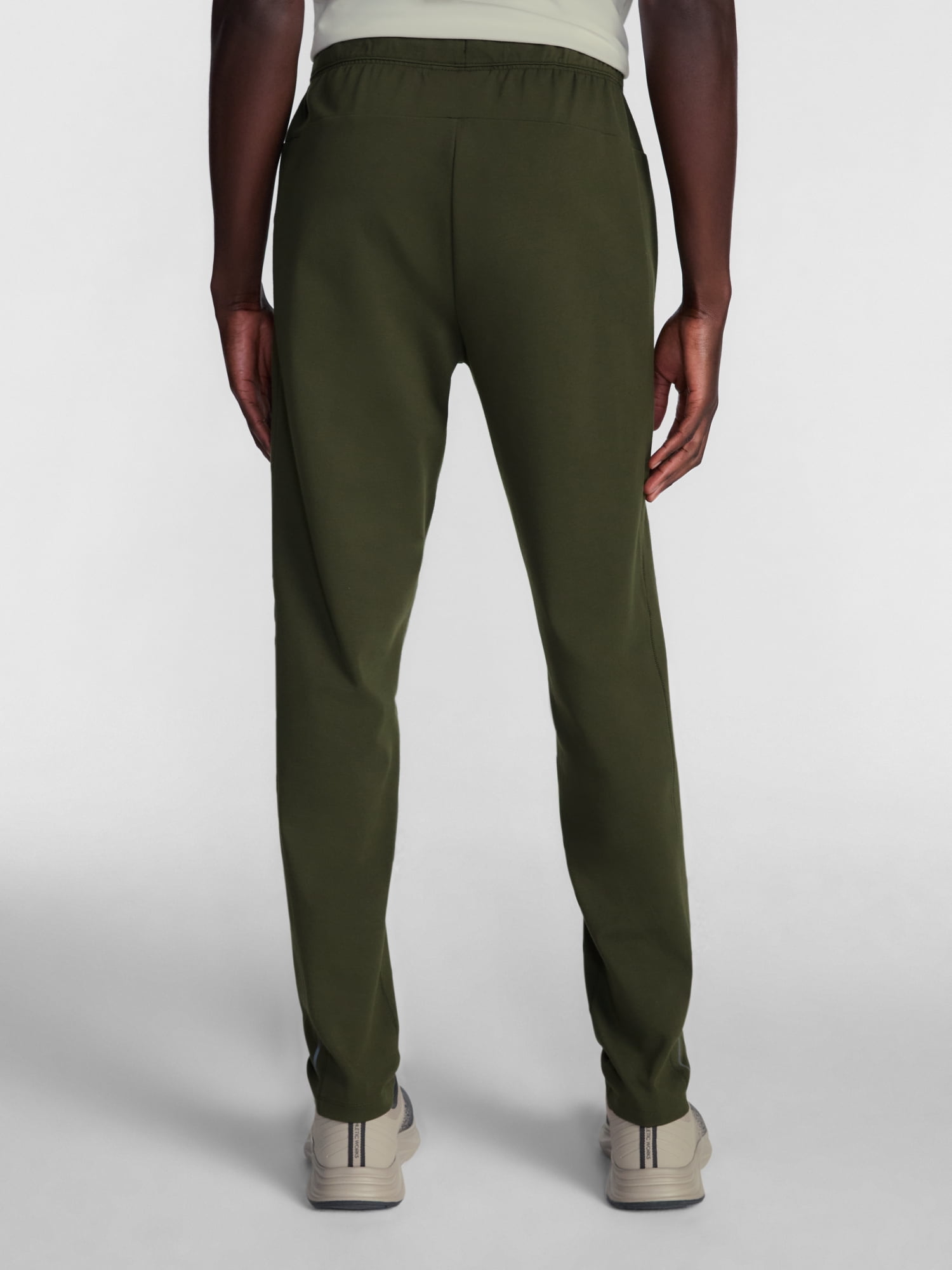 Athletic Works Men's and Big Men's Slim Knit Pants, 30" Inseam, Sizes XS-4XLT