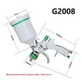 thumbnail image 5 of Paint Gun G2008/H-2000 Air Spray Gun Hand Manual Spray Gun 0.8/1.0/1.4/1.7/2.0mm Paint Sprayer 600/125 CC Plastic Tank Airbrush ,Versatile applications, 5 of 8