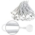 thumbnail image 2 of EeaseMX 50 unidades de cuerda elástica de bola de 25 cm, color blanco, para tienda de campaña., 2 of 7