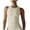 Beige, variant on Xunlbb Summer Tops for Women Breathable Stretchy Sleeveless Camisoles Strap Fit Solid Tank Tops Casual Vacation Essentials Everyday Fashion