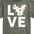thumbnail image 3 of Mickey & Friends - Love Mickey Logo - Men's Short Sleeve Graphic T-Shirt, 3 of 5