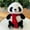 panda plush #4, variant on Valentine's Day Plush Toy With Scarf, Cute Doll Simulation Plush Toy Doll, Wonderful Gift For Valentine's Day Birthdays Or Expressing Feelings