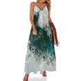 thumbnail image 1 of Vestido sin mangas Abal Shell Pearl and Silver 1, vestido de verano para mujer coreano, vestido holgado para mujer, vestido largo de verano para mujer, 1 of 7