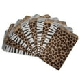 thumbnail image 4 of 300 Qty 4" x 6" Decorative Flat Paper Gift Bags - Combination Leopard & Zebra Pattern Bags - for Sales/Treats/Parties Cookies/Gifts - N'icePackaging, 4 of 8