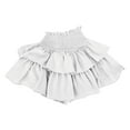 thumbnail image 4 of Fgnfyis Women's A-Line Pleated Skirt with Built In Shorts Casual Summer Skirt for Daily Wear Comfortable Stretchy Flowy Midi Length White XL, 4 of 6