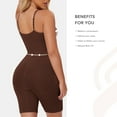 thumbnail image 5 of MISS MOLY Women's Control Slip Shapers Full Body Shapewear Bodysuits Seamless Thigh Slimmer One Piece Jumpsuit, 5 of 5