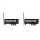 thumbnail image 1 of 2X Tarjeta Adaptadora M.2 NVME SSD A PCIe 4.0 64 Gbps M-Key PCIe4.0 X4 para PC de Escritorio PCI-e GEN4, 1 of 5