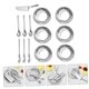 thumbnail image 5 of WEUVEB 1 De Cubiertos Reutilizables De Acero Inoxidable Para Eventos Y Cumpleaños Familiares, 5 of 8