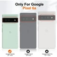 thumbnail image 2 of for Pixel 6a Case, Slim Soft Bumper Case for Pixel 6a, with 2 Pack Tempered Glass Screen Protectors for Google Pixel 6a Case, -Grade Protection for Google Pixel 6a Phone Case, Sierra Blue, 2 of 13