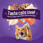 Purina Friskies Surfin and Turfin Dry Cat Food Flavors of Chicken, Whitefish, Salmon and Filet Mignon, 22 lb Bag
