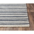 thumbnail image 2 of Alora Decor Sun 5'  x 7'6" Stripe Ivory/Blue Woven Area Rug, 2 of 3