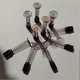 thumbnail image 4 of 10Pcs Carbon Brush Motor compatible with Dremel 3000 200 Brush Repairing Part compatible with Electric Rotary Motor Tools, 4 of 5
