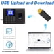 thumbnail image 4 of Time attendance, fingerprint time clock, time tracking, work hour recording, 1000 employees, automatic hour calculation, offline F06., 4 of 5