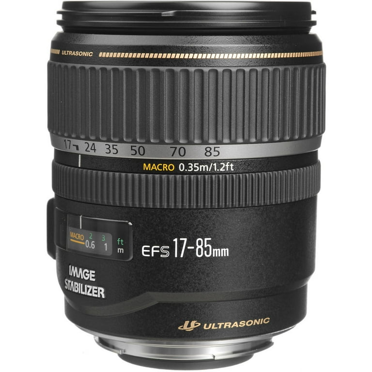 Canon EF-S 17-85mm F/4-5.6 IS USM Lens with Filter kit + Cleaning 