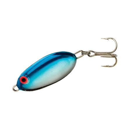UPC: 0032256057156 | Bomber Slab Fishing Spoons 1 3/4 Metachrome Blue Back 7/8 oz.
