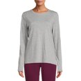 thumbnail image 2 of Time and Tru Women's Cami, Thermal and Long Sleeve T-Shirt, 3-Pack, 2 of 5