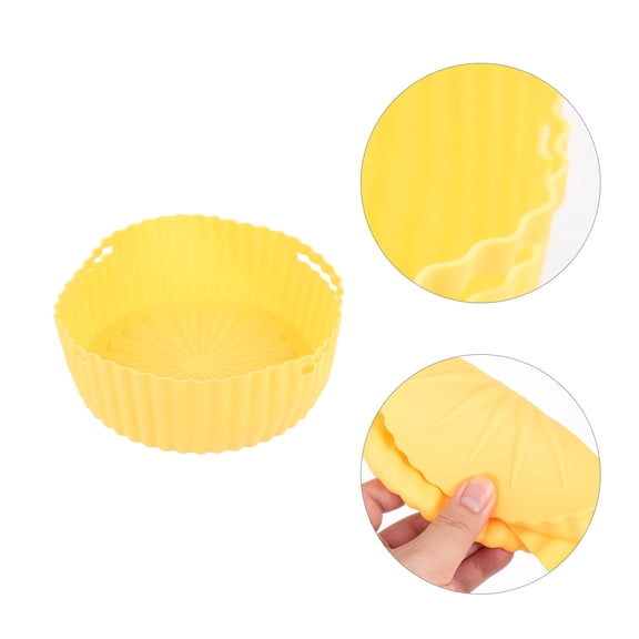VERDANVERSE Non-Stick Reusable Silicone Air Fryer Mat, Pot Pad for Kitchen Cooking Accessories