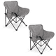 thumbnail image 1 of Sillas Plegables para Camping para Playa Pesca y Exteriores de Lona Impermebale Ligera - Sillas para Exterior Ergonomica con Estructura de Acero y Funda Transportadora Set 2 Sillas, 1 of 1
