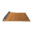 thumbnail image 2 of Ahgly Company Indoor Square Oriental Orange Industrial Area Rugs, 3' Square, 2 of 4