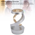 thumbnail image 3 of Spiral Gyroscope Toy, Desktop Metal Floating Gyroscope Decorative Sturdy Artistic Aluminum Alloy Multi Functional  for Study Silver and Gold Dragon,Gold and Silver Dragon, 3 of 7