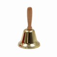 thumbnail image 1 of Wooden Handle Hand Call Bell for Events and Gatherings, 1 of 5