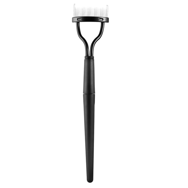 Peine de pestañas plegable Separador de pestañas con cubierta de peine Herramientas de belleza