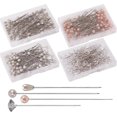 thumbnail image 1 of Pearl Head Pins Sewing Pin Corsages Pins Straight Head Pins for Sewing Banquet Wedding Party Anniversary Decorations (320pcs), 1 of 4