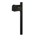thumbnail image 2 of Special Lite Products SCC1008-SPK720-BLK-LB998 Classic Curbside Mailbox wtih Locking Insert & Wellington Direct Burial Mailbox Post Smooth, 2 of 3
