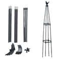 thumbnail image 1 of Mosiee Tower Shaped Gardening Bird Head Plastic Pointed Flower Bud Climbing Vine Rack, 1 of 8