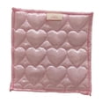 thumbnail image 2 of YWMJZEU Quilted Coaster Drink Coaster Home Decor Decorative Dining Mat for Glass Cup for Pink, 2 of 9