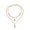 01 Golden 6157, variant on Simulated Pearls Necklace Adjustable Length Alloy Chain for Women Versatile Multi Layer Look Accessories