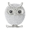 thumbnail image 2 of fenteer Animal Brooch Pin Decoration Pearl Owl Brooches for Anniversary Clothing Hat gray, 2 of 8
