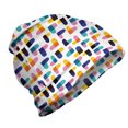 thumbnail image 1 of Colorful Unisex Beanie, Whimsical Heart Shapes, Hiking Outdoors, Multicolor, by Ambesonne, 1 of 1