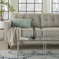 thumbnail image 3 of homeroots home decor 386153 Pale Green Distressed Gradient Lumbar Pillow, 3 of 3