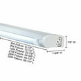 thumbnail image 4 of Jesco Lighting SG5A-35-64-WH 35W Adjustable T5 Sleek Plus Fluorescent Undercabinet Fixture without Rocker Switch, White, 4 of 4