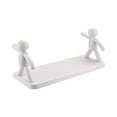 thumbnail image 1 of Xihbxyly Estante de Baño, Adhesivo de Pared, Versátil para Sala de Estar, Dormitorio, Cocina, Fácil de Instalar, Sin Taladro, Diseño Humanoide, Material Pp Duradero, 1 Juego, 1 of 1