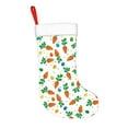 thumbnail image 2 of Haiem Cute Carrot Pattern Christmas Stockings, Personalized 18 Inches Knit Christmas Stockings Xmas Hanging Stockings for Family Christmas Decorations, 2 of 7