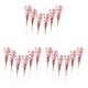 thumbnail image 2 of Bearachild 6 piezas de plástico falso brillo bayas tallo duradero para arreglos llamativos rojo Type1 NO1, 2 of 6