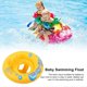 thumbnail image 4 of Baby Pool Swim Training Seat Float Inflatable with Safety Seat Double Air Chamber for Baby Toddlers Infant, 4 of 5