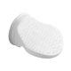 thumbnail image 3 of Reposapiés de pared para baño con pedal de plástico duradero y ventosa. Blanco, 3 of 9