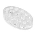 thumbnail image 1 of kurtrusly Acrylic Pigment Cup Holder Transparent Ink Stand for Cosmetic Makeup Paint Ink Display Box Oval, 1 of 5