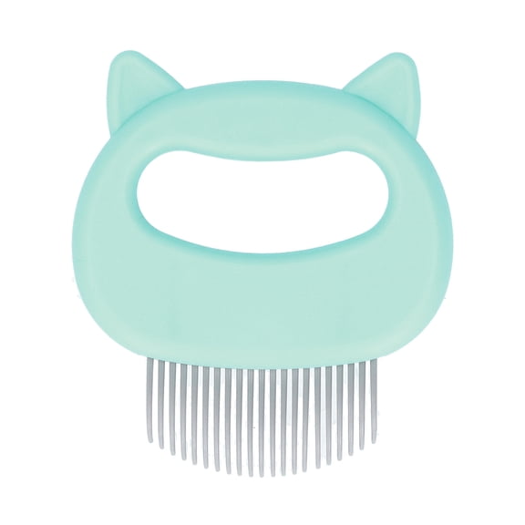Xirurus Eco‑Friendly Pet Comb – ABS Shell Brush for Cats & Dogs, Tangle‑Free Grooming, Hair Removal & Massage, Green