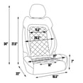 thumbnail image 4 of Scat 80-1680-51L Touring Series Seat Black Vinyl Left/Driver, 4 of 4