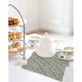 thumbnail image 4 of Green Floral Kitchen Dish Towels for Drying Dishes Set of 2, Spring Flowers Pattern Botanical Vintage Waffle Weave Microfiber Hand Tea Bathroom Towels Quick Dry & Absorbent Towel 12x12, 4 of 7