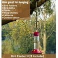thumbnail image 3 of Squirrel Baffle Accessory for Bird Feeder Post, S-Hook Post Hanger for Bird Guard, 2 Pack (Baffle Not Included), 3 of 5