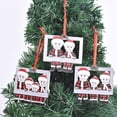 thumbnail image 3 of Yuarrent Decoración colgante de Navidad Adorable para Hotel, decoración de marco de fotos DIY para dormitorio de Navidad con cuerda, fiesta interior, Kits de decoración para fiestas 4 personas Yuarrent HA069345-03, 3 of 6