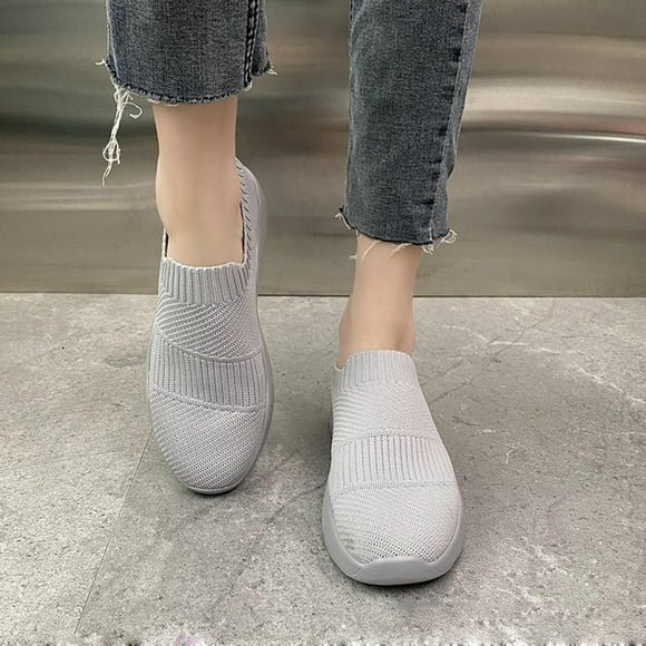 Sandalias de tela elástica de gran tamaño para mujer, zapatos deportivos casuales cómodos de verano Wmkox8yii shalkjhdk2060