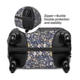 thumbnail image 4 of Haiem Daisies Flowers Luggage Cover Printed Suitcase Covers for Luggage Elastic Washable Suitcase Protector Fits 18-32 Inch Luggage-X-Large, 4 of 9