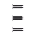 thumbnail image 2 of Eigraketly Muñequera elástica Peso óptimo Fitness Correa acolchada para el pulgar Soporte de mano de potencia Banda Correas de alivio Muñequeras Negro Type1 NO1 Eigraketly  CBP504399, 2 of 6