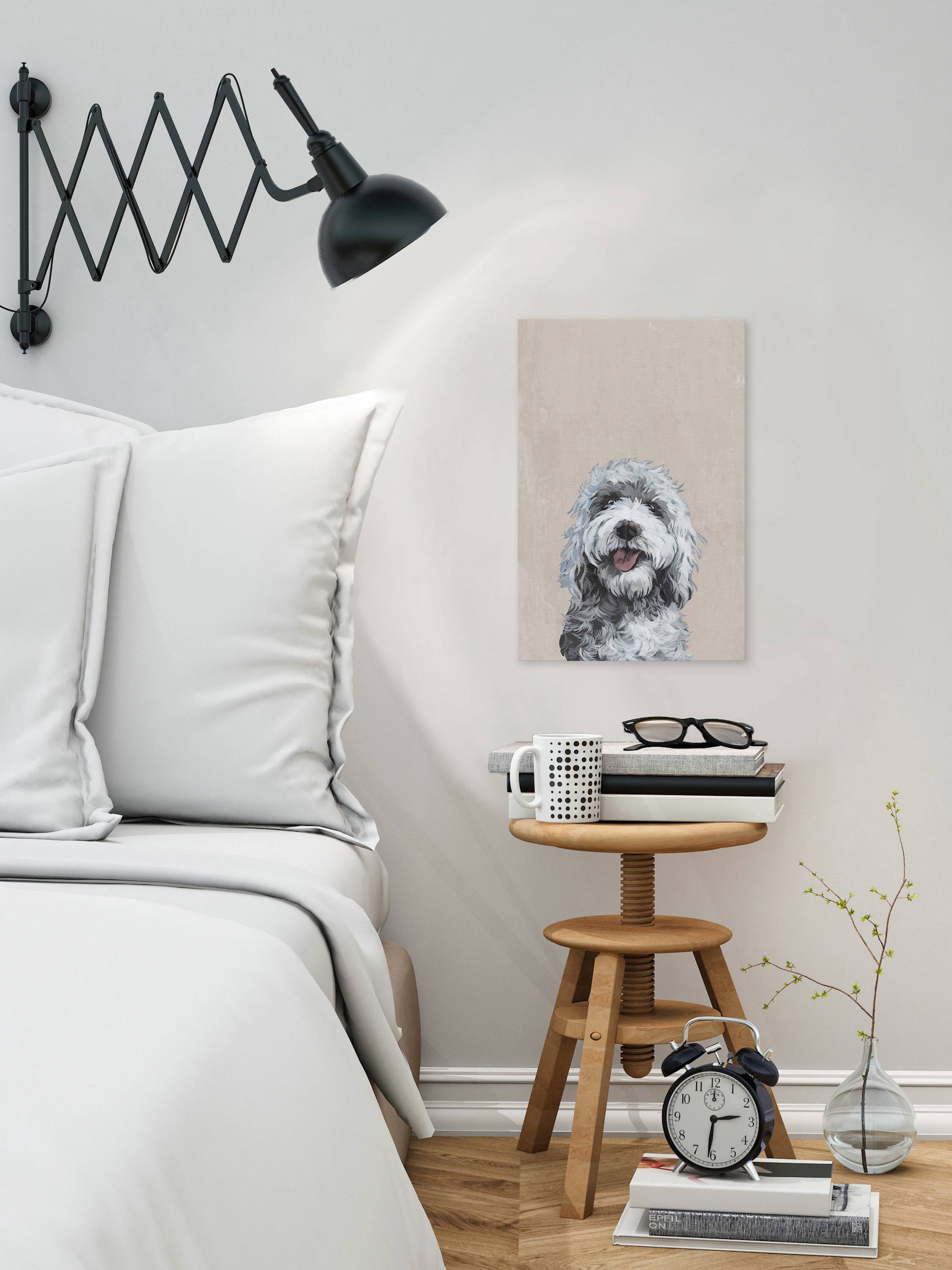 Marmont Hill "Simply Furr" Painting Print on Wrapped Canvas